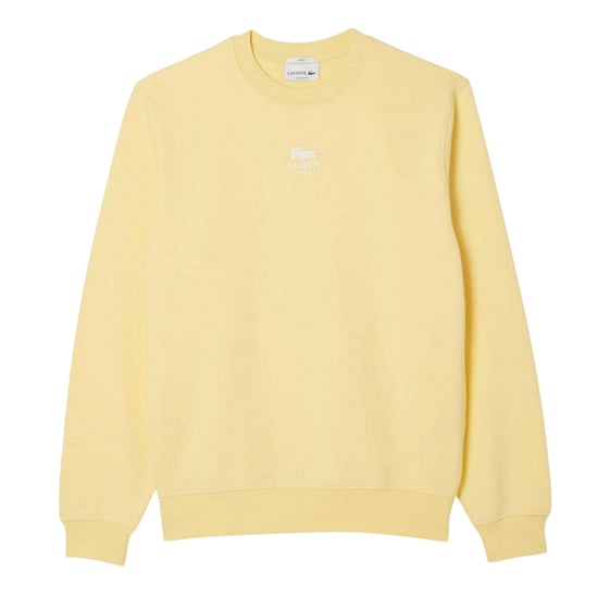 Lacoste - Sweatshirt für Herren/Damen Unisex, Fleece (Gelb) - Image 1