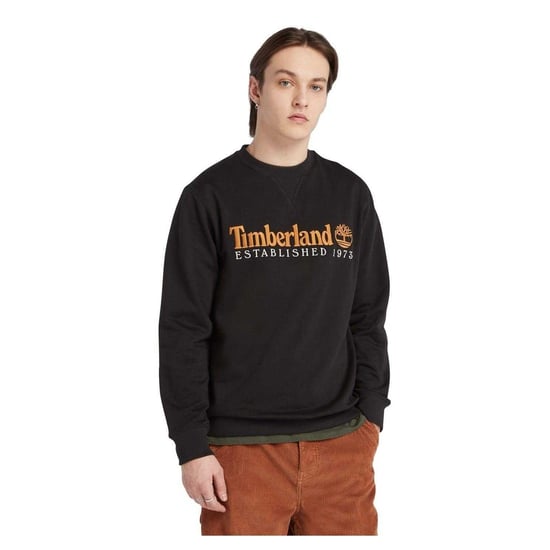 Timberland - "Established 1973" Sweatshirt für Herren, Baumwollmischung (Schwarz) - Image 4