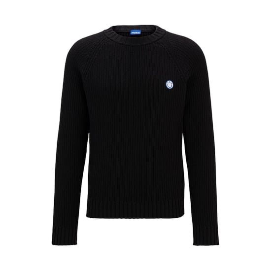 Hugo - Pullover für Herren/Damen Unisex, Regulär, Raglanärmel (Schwarz) - Image 1