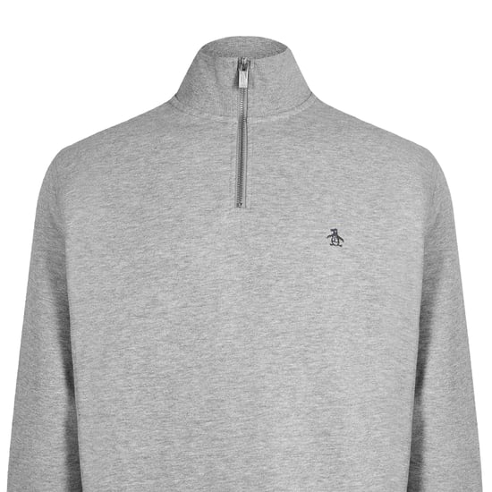 Original Penguin - "Sticker Pete" Sweatshirt für Herren, Gerafft (meliert meliert) - Image 2