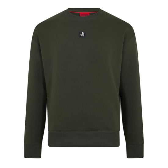 Hugo - "Dettil" Sweatshirt für Herren, Rundhalsausschnitt (Dunkelgrün) - Image 1
