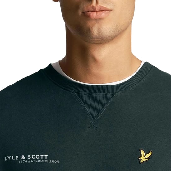 Lyle & Scott - "Ordinate" Sweatshirt für Herren, Baumwolle (Grün) - Image 4