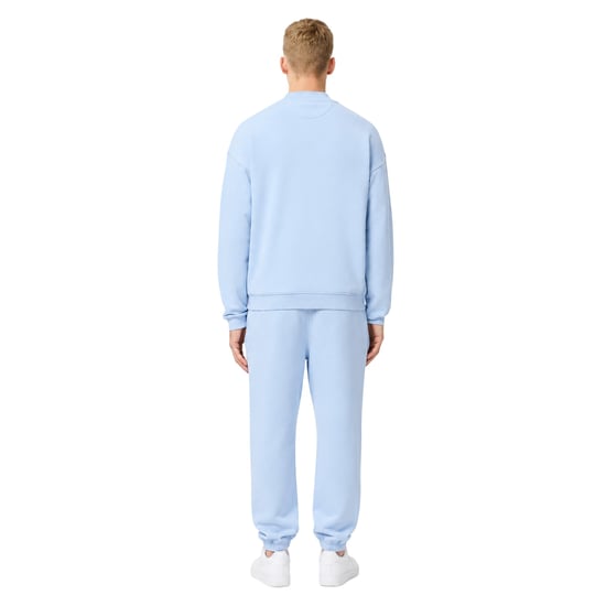 Lacoste - Sweatshirt für Herren/Damen Unisex, Fleece, lose Passform (Hellblau) - Image 2