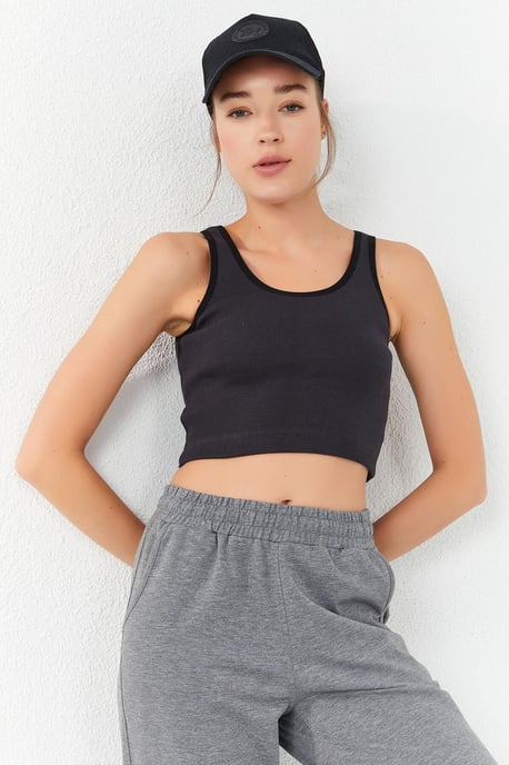 Rippenshirt ohne Ärmel - Image 6