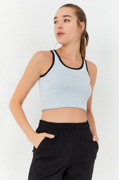 Rippenshirt ohne Ärmel - Image 5