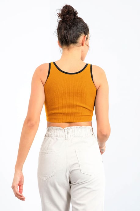 Rippenshirt ohne Ärmel - Image 4