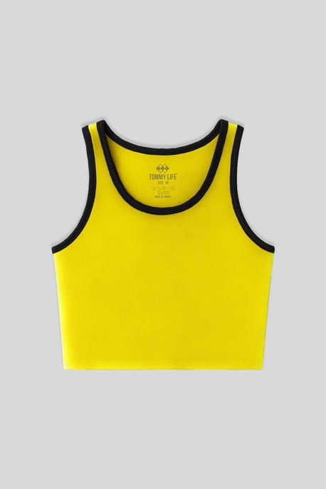 Rippenshirt ohne Ärmel - Image 1