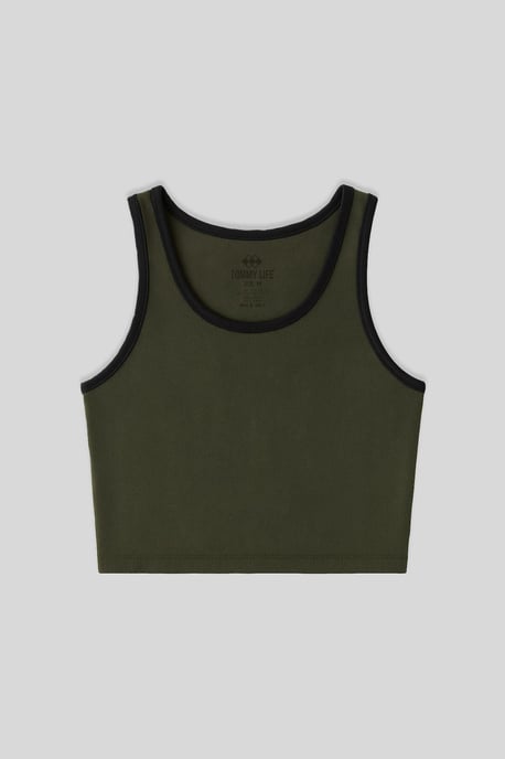 Rippenshirt ohne Ärmel - Image 2