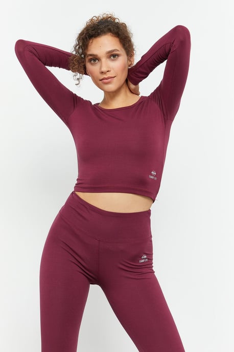Slim-Fit Langarm-Crop-Top - Image 5