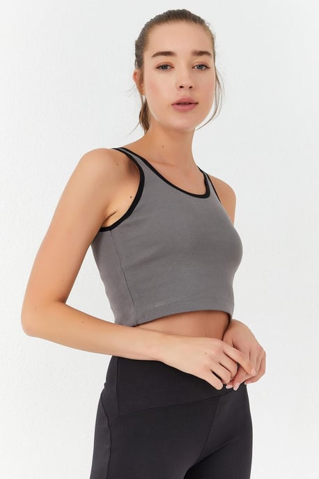 Rippenshirt ohne Ärmel - Image 2