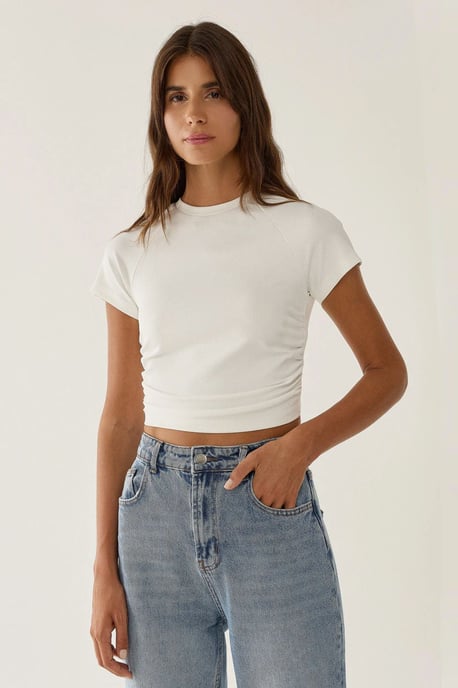 Rüschendetail Cropped Top - Image 3