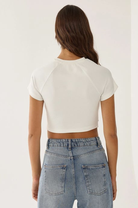 Rüschendetail Cropped Top - Image 4