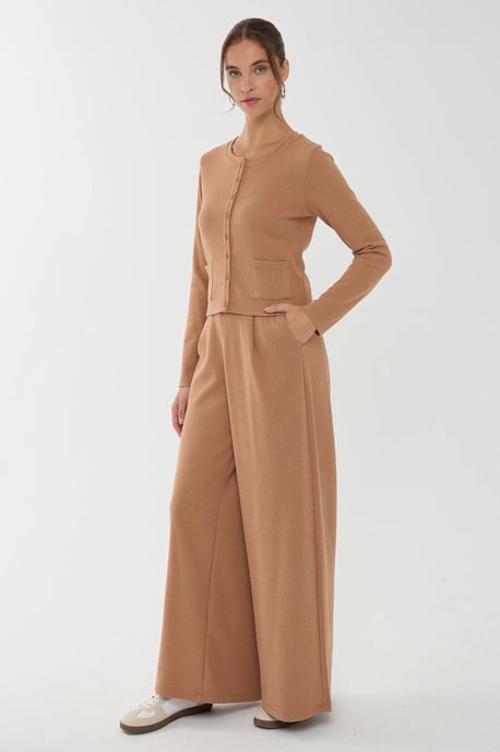 Knopf-Front Strick-Cardigan - Image 3