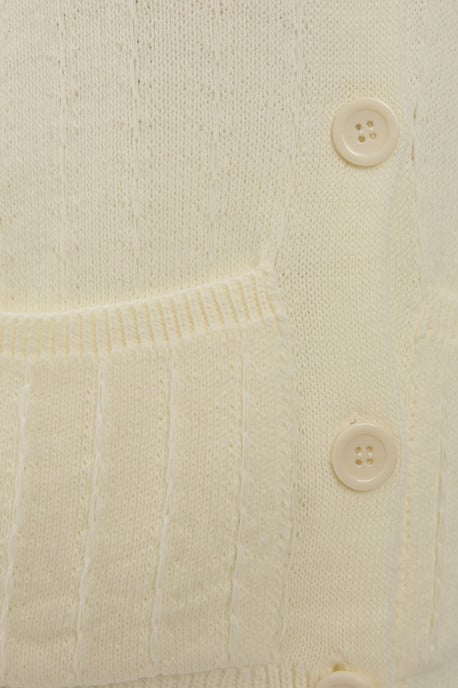 Strickjacke mit Knöpfen und Strukturmuster - Image 6