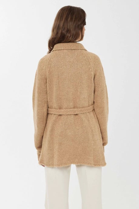 Knopf-gestrickte Strickjacke - Image 5