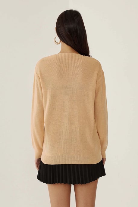 V-Ausschnitt Knopf-Cardigan - Image 6