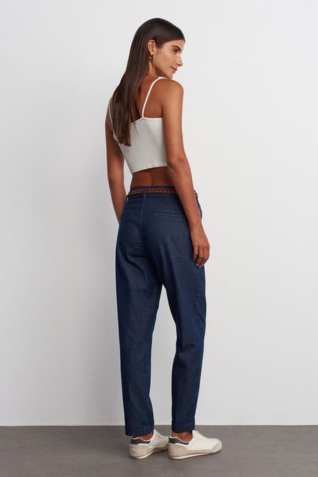 Damen High-Waist Straight-Leg Jeans - Image 2