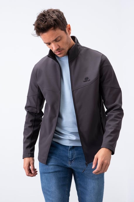 Herren Einfarbige Scuba Zip-Front Jacke - Image 3