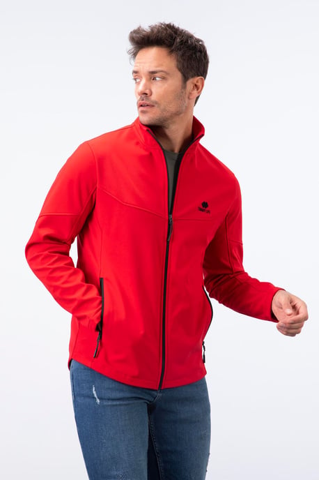 Herren Solid Scuba Zip-Front Jacke - Image 5