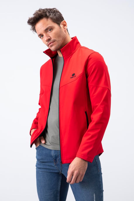 Herren Solid Scuba Zip-Front Jacke - Image 6