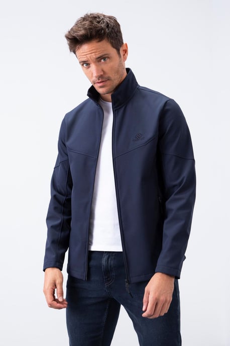 Herren Solid Scuba Zip-Front Jacke - Image 2