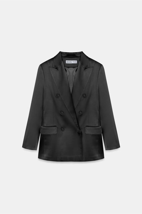 Damen Crepe Blazerjacke - Image 6