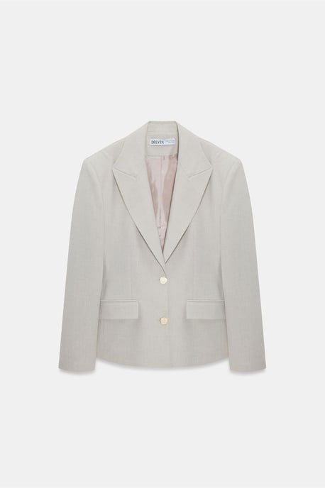 Damen Crepe Blazerjacke - Image 5