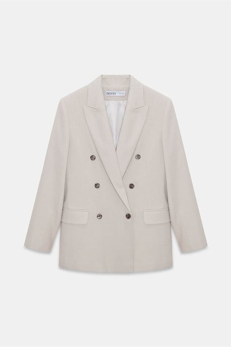 Damen Crepe Blazerjacke - Image 5