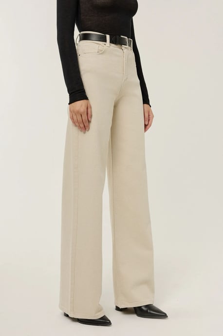 Hohe Taille Weite Beinen Jeans - Image 3