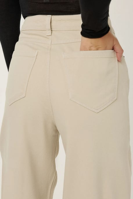 Hohe Taille Weite Beinen Jeans - Image 5