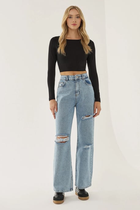 Zerstörte Schlagjeans - Image 3