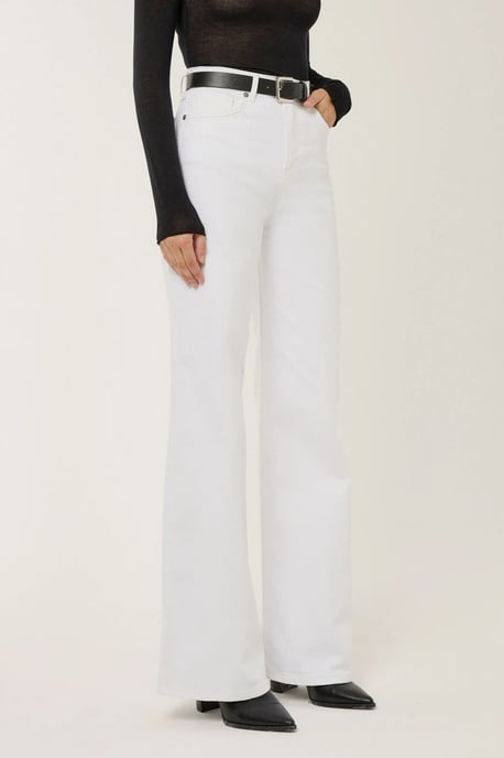 Hohe Taille Weite Beinen Jeans - Image 3
