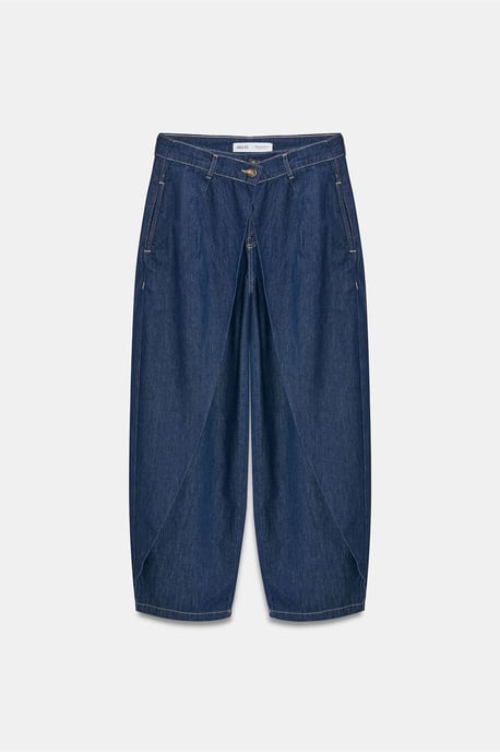 Hoch-taillierte weit geschnittene Jeans - Image 5