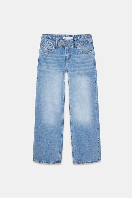 Hochtaillierte Weite Jeans aus Baumwolle - Image 5