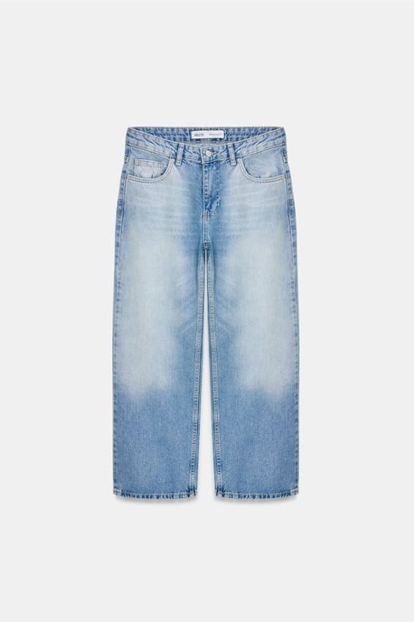 Hüfttaschenweite Weite Capri-Jeans - Image 5