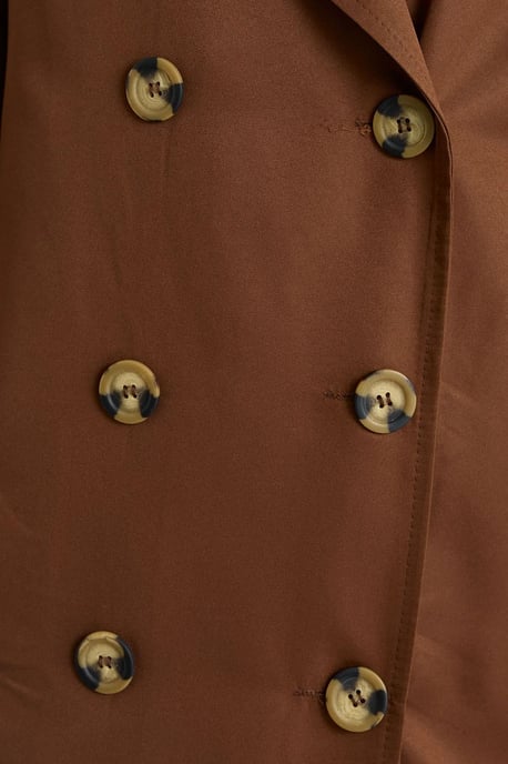 Doppelreihiger Gürtelt trenchcoat - Image 6