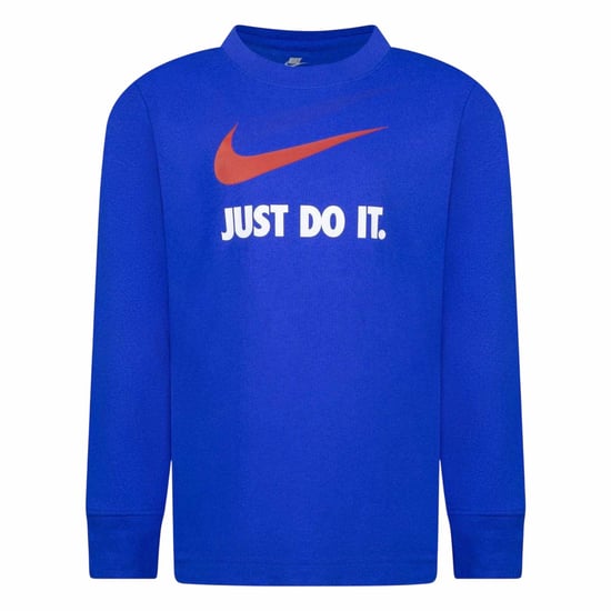Nike - "Just Do It" T-Shirt für Kinder, Langärmlig (Game Royal) - Image 1