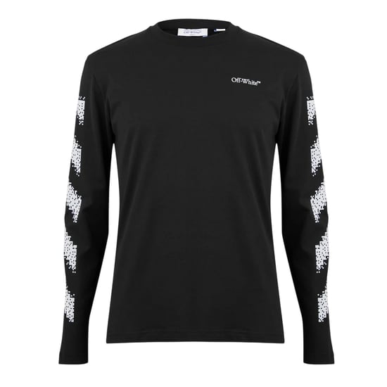 Off White - T-Shirt für Herren, Rundhalsausschnitt, Regulär (Schwarz/Weiß) - Image 1