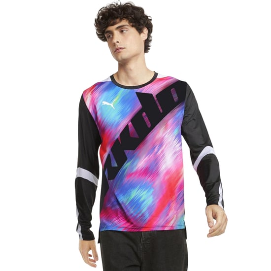 Puma - "RKDO" T-Shirt für Herren, Regulär, Langärmlig (Schwarz) - Image 3