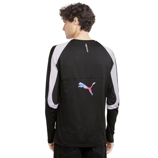 Puma - "RKDO" T-Shirt für Herren, Regulär, Langärmlig (Schwarz) - Image 4