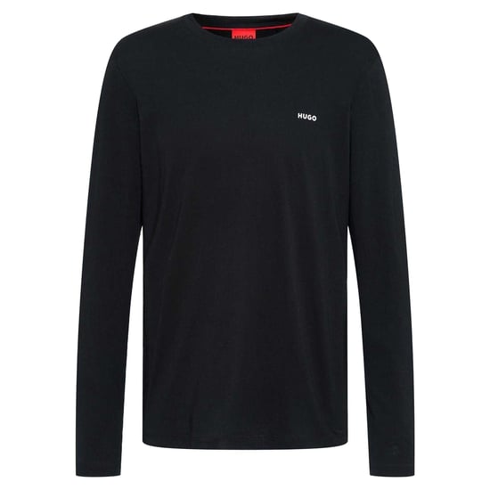 Hugo - "Derol" T-Shirt für Herren, Baumwolle, Langärmlig (Schwarz) - Image 2