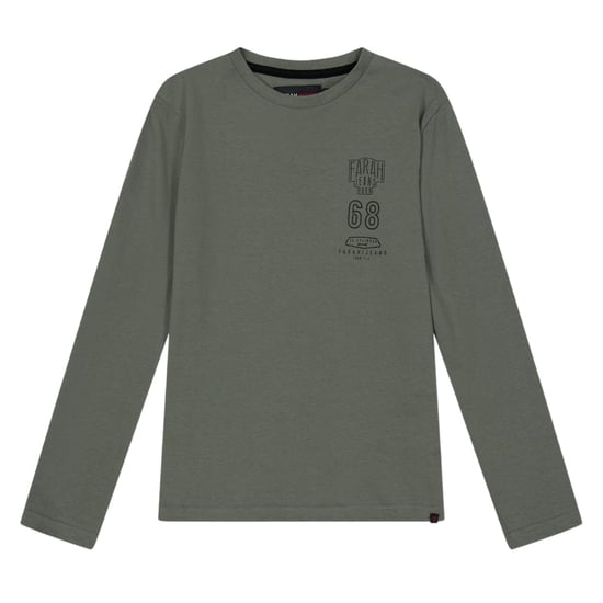 Farah - T-Shirt für Kinder, Langärmlig (Grün) - Image 1