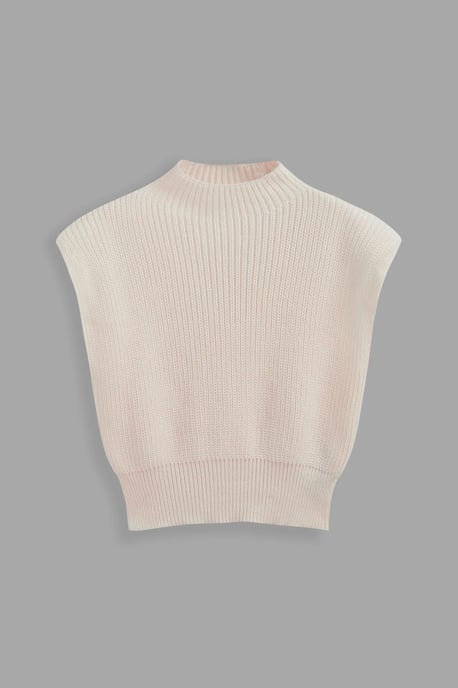 Halb-Stehkragen Strickpullover - Image 6