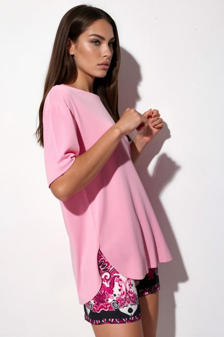 Lockere Passform Crew-Neck T-Shirt - Image 2