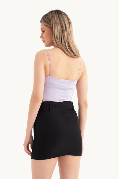Spaghetti-Träger Basic Cropped Cami Top - Image 2