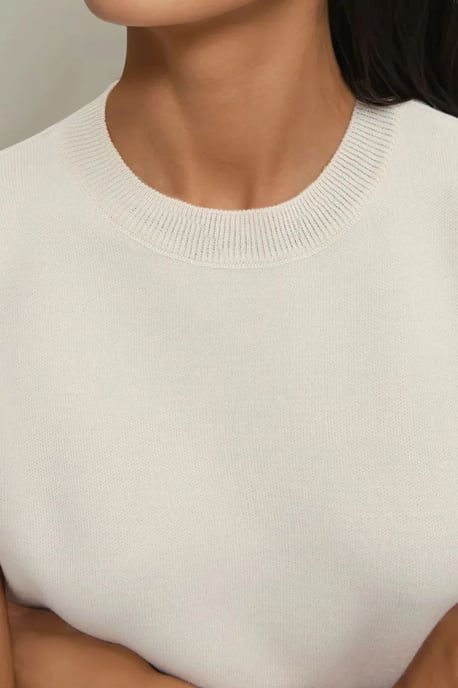Sweatervest mit Rundhalsausschnitt - Image 6