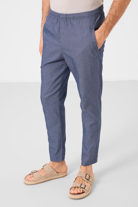 Herren gerade geschnittene Gabardine Chino-Hosen - Image 2