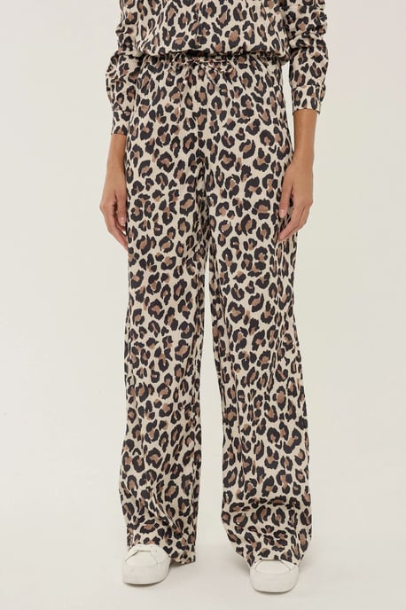 Leopardenmuster Gerade Beinform Hose - Image 2