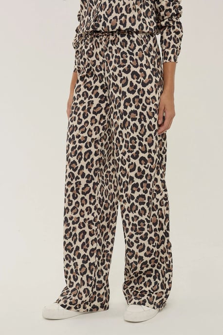 Leopardenmuster Gerade Beinform Hose - Image 3