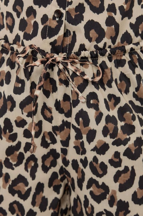 Leopardenmuster Gerade Beinform Hose - Image 5